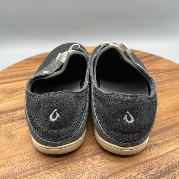 Olukai Nohea Moku Shoes Mens Size 8.5 Gray Casual Comfort Walking Sneakers - Picture 4 of 8